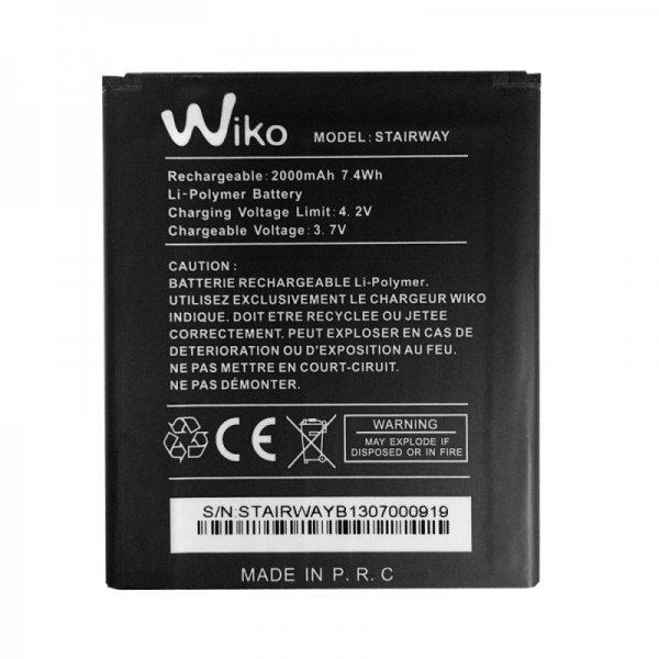 Batterie WIKO STAIRWAY - 2000 mAh