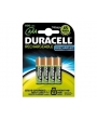 Accus HR3 Precharged DURACELL - Blister de 4 - Ni-Mh - 800 mAh