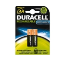 Accus photo HR6 Precharged DURACELL - Blister de 2 - Ni-Mh - 1950 mAh