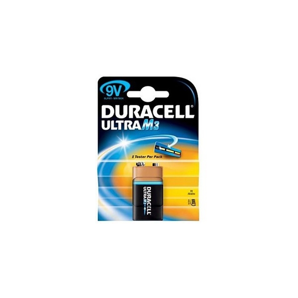 Pile Duracell 6LR61 (boite de 10 piles)