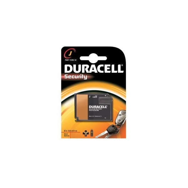 Pile 6V DURACELL- Blister de 1 - 7K67 / 4LR61 - Alcaline