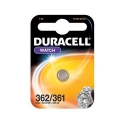 Pile de montre 362 DURACELL - Blister de 1 - SR721SW - Oxyde d'argent