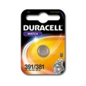 Pile de montre 391/381 DURACELL - Blister de 1 - SR1120SW - Oxyde d'argent