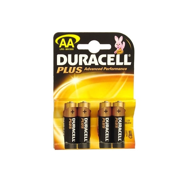 Piles LR06 Ultra M3 DURACELL - Blister de 4 - MN1500 - AA