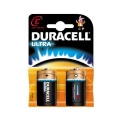 Piles LR14 Ultra DURACELL - Blister de 2 - MN1400 - Alcaline