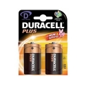 Piles LR20 Plus DURACELL - Blister de 2 - MN1300 - Alcaline