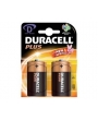 Piles LR20 Plus DURACELL - Blister de 2 - MN1300 - Alcaline