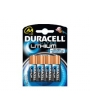 Piles LR06 Ultra DURACELL - Blister de 4 - AA - Lithium