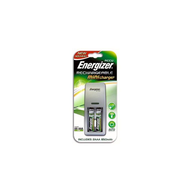 Mini chargeur de piles rechargeables Energizer