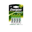 Accus HR6 ENERGIZER - Blister de 4 - AA - Ni-Mh - 1300 mAh