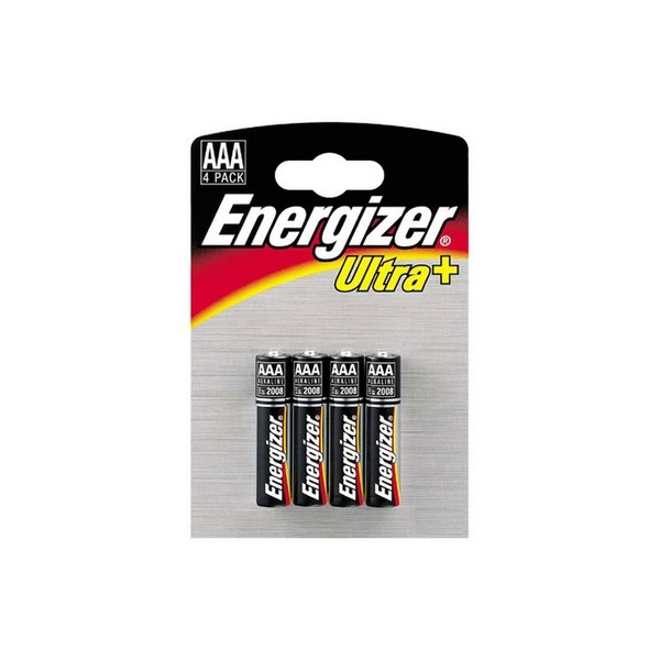 Piles LR03 Ultra Plus  ENERGIZER - Blister  de 4 - AAA - Alcaline