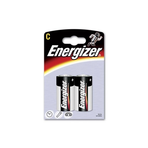 Pile LR14 Basic ENERGIZER - Blister de 2 - Alcaline - PILES 974