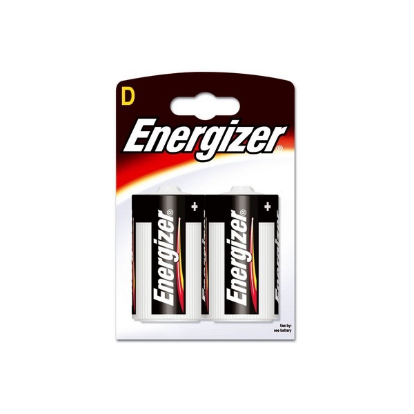 Pile LR20 Basic ENERGIZER - Blister de 2 - Alcaline