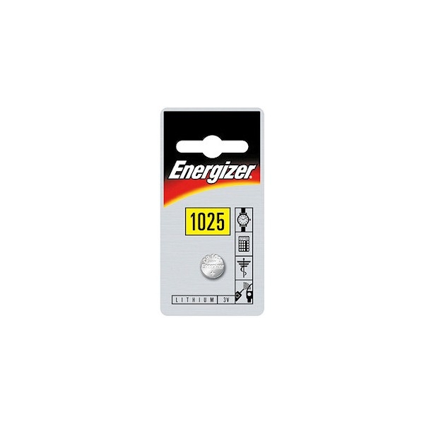 Pile électronique CR1025 ENERGIZER - Blister de 1 - Lithium 3V