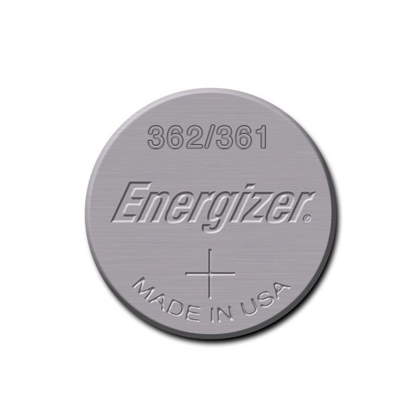 Piles de montre 362/361 ENERGIZER - Boite de 10 - SR58 - Oxyde d'argent