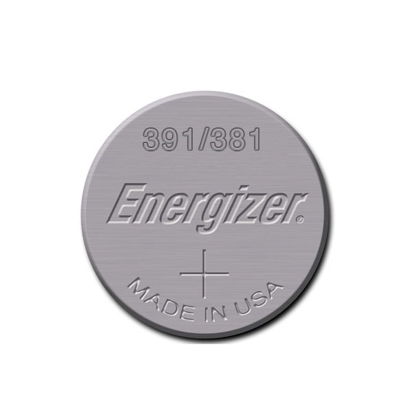 Pile de montre 391/381 ENERGIZER - Blister de 1 - SR1120W - Oxyde d'argent