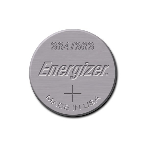 Pile de montre 364/363 ENERGIZER - Blister de 1 - SR621SW - Oxyde d'argent