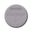 Piles de montre 364/363 ENERGIZER - Boite de 10 - SR621SW - Oxyde d'argent