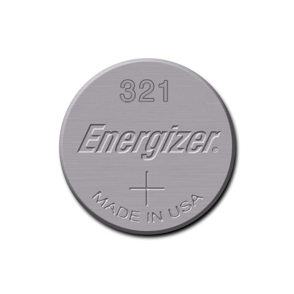 Piles de montre 321 ENERGIZER - Boite de 10 - SR65 - Oxyde d'argent