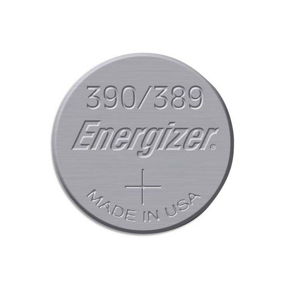 Pile de montre 389/390 ENERGIZER - Blister de 1 - SR54 - Oxyde d'argent