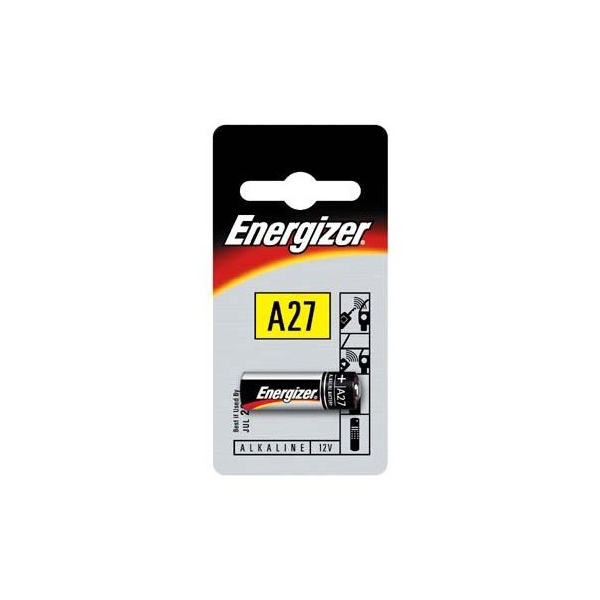 Pile électronique 27A ENERGIZER  - Blister de 1 - Alcaline 12V