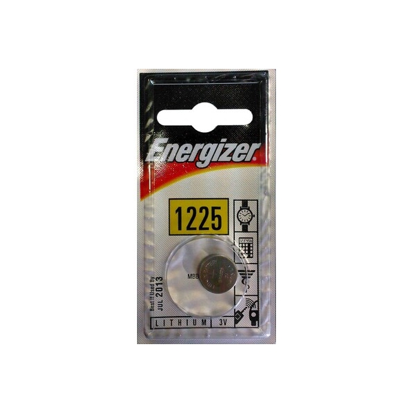 Pile électronique BR1225 ENERGIZER - Blister de 1 - Lithium