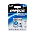 Piles LR03 Ultimate ENERGIZER - Blister de 4 - AAA / L92 -  Lithium