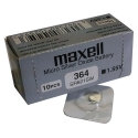 Pile de montre 364 MAXELL - Blister de 1