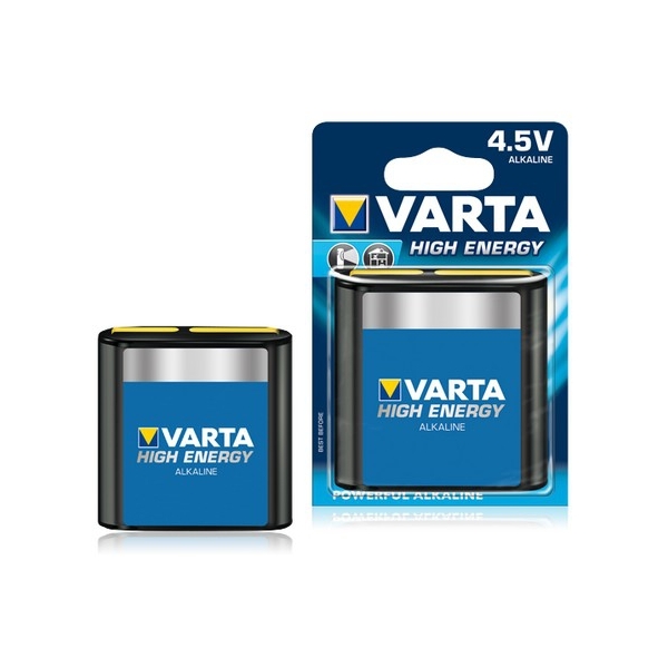 Blister de 1 pile 9V VARTA 6LR61 Maxi Tech