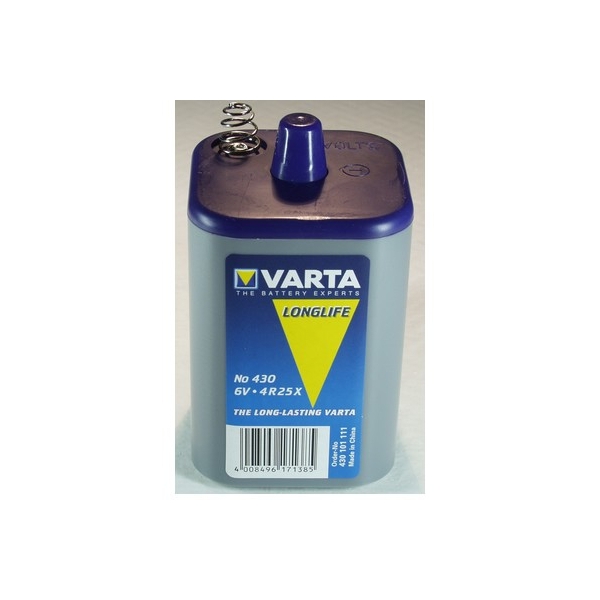 Pile 4R25 Ecoli a ressort VARTA - Blister de 1