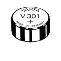 Pile de montre V301 VARTA - Blister de 1 - SR43 - Oxyde d'argent