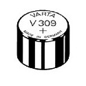 Pile de montre V309 VARTA - Blister de 1 - SR48 - Oxyde d'argent