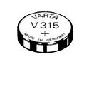 Pile de montre V315 VARTA - Blister de 1 - SR67 - Oxyde d'argent