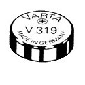 Pile de montre V319 VARTA - Blister de 1 - SR64 - Oxyde d'argent