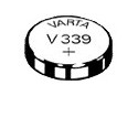 Pile de montre V339 VARTA - Blister de 1 - Oxyde d'argent