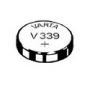 Pile de montre V339 VARTA - Blister de 1 - Oxyde d'argent
