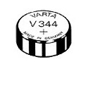 Pile de montre V344 VARTA - Blister de 1 - SR42 - Oxyde d'argent