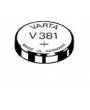 Pile de montre V381 VARTA - Blister de 1 - SR55 - Oxyde d'argent