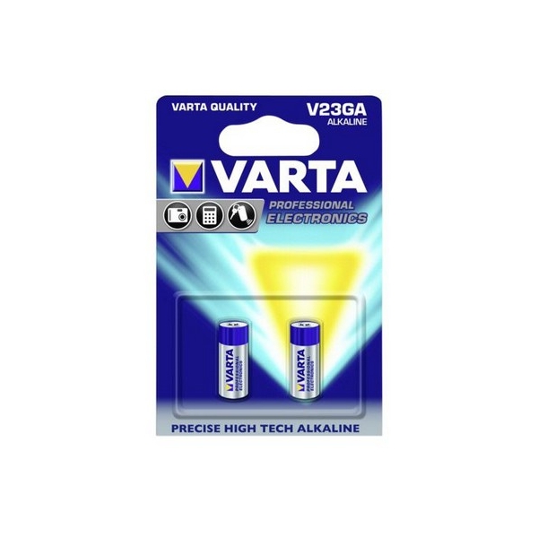 Piles électroniques 23A VARTA - Blister de 2 - V23GA