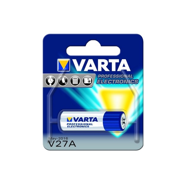 Pile électronique 27A VARTA - Blister de 1 - V27A - Alcaline 12V