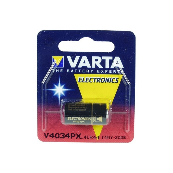 Pile électronique 4LR44 VARTA - Blister de 1 - V4034PX