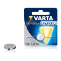 Pile électronique CR1216 VARTA - Blister de 1 - Lithium 3V