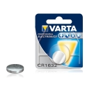 Pile électronique CR1632 VARTA - Blister de 1 - Lithium 3V