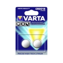 Piles électroniques CR2016 VARTA - Blister de 2 - Lithium 3V