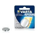 Pile électronique CR2430 VARTA - Blister de 1 - Lithium 3V