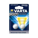 Piles électroniques CR2450 VARTA - Blister de 2 - Lithium 3V