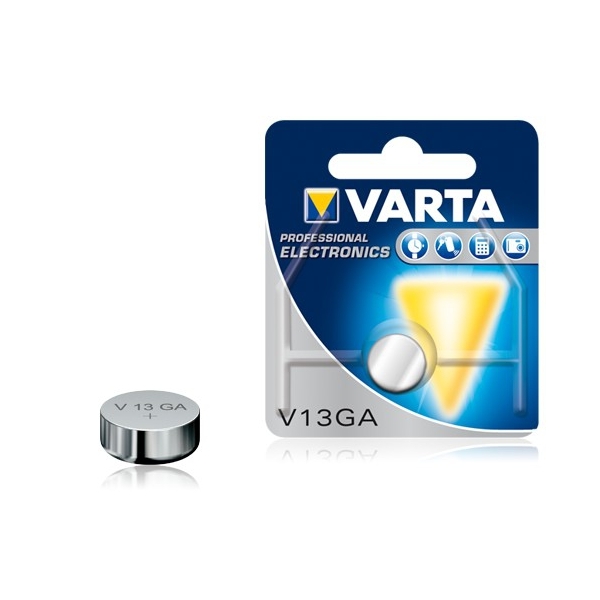 Pile électronique LR44 VARTA - Blister de 1 - V13GA