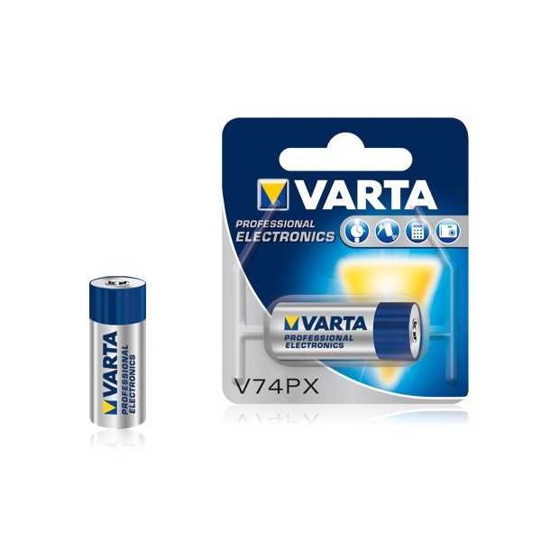 Pile électronique V74PX VARTA - Blister de 1