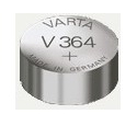 Piles de montre V364 VARTA - Boite de 10 - SR60 - Oxyde d'argent