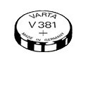 Piles de montre V381 VARTA - Boite de 10 - SR55 - Oxyde d'argent